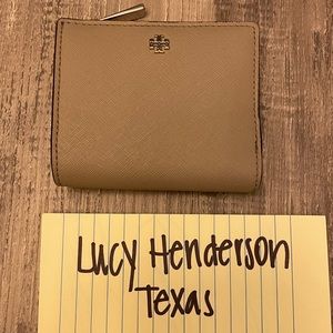 Tory Burch Robinson mini wallet